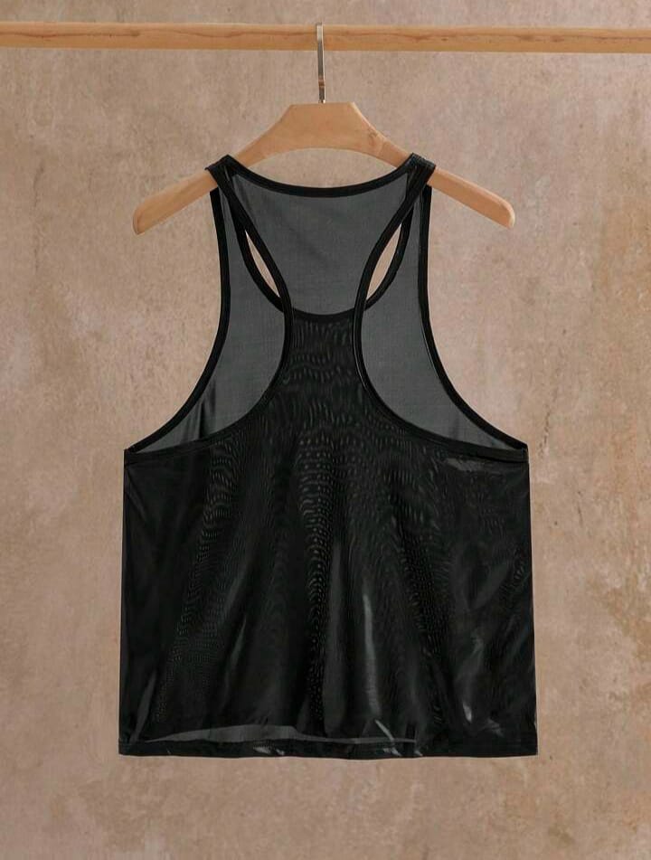SWAVVY Men's casual sleeveless tank top